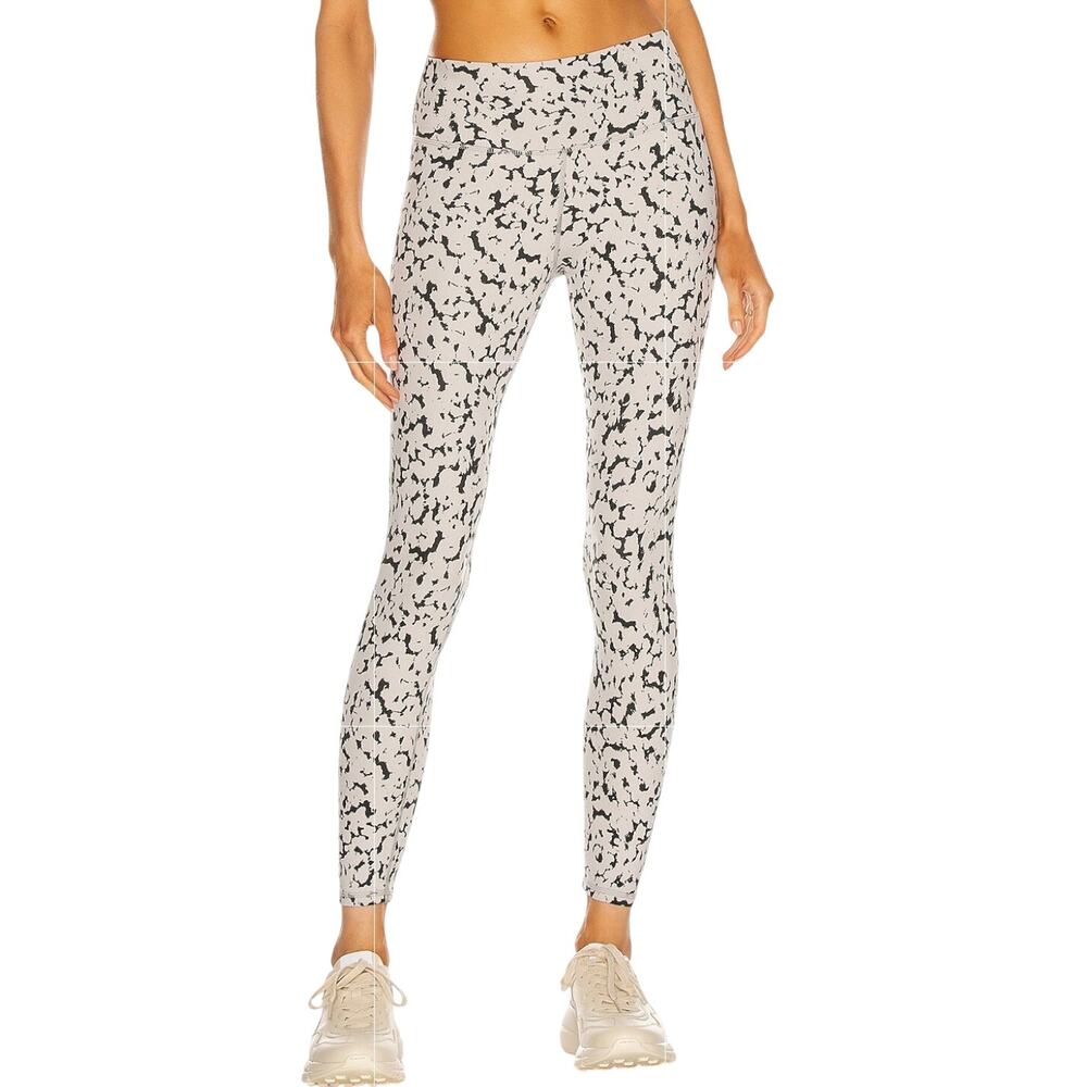 Varley Century Legging Gray Mixed Texture Women’s Medium 25” Inseam